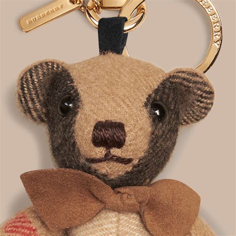 burberry bear charm replica|Thomas Bear Charm in Ivy .